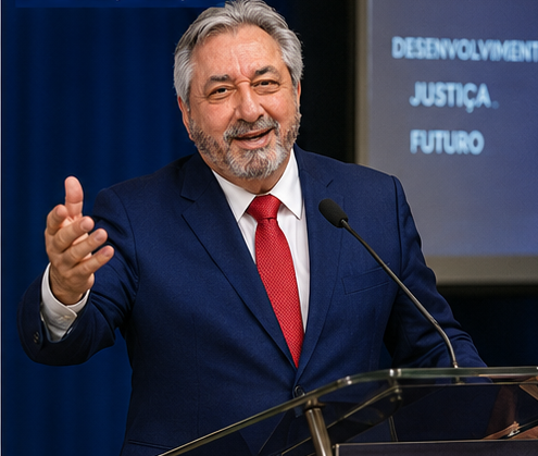 Dr. Carlos Eduardo Sodré discursando